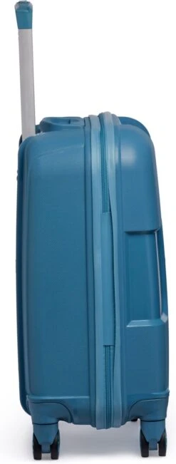 ©TROLLEYZ - Venice No.10 - Trolley - 55cm Met TSA Slot - Dubbele Wielen - 360° Spinners - 100% Polypropyleen - Handbagage Koffer In Ice Blue -Koffer Winkel 455x1200 2