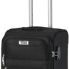 TravelZ Softspinner TSA Handbagagekoffer 55cm - Zachte Reiskoffer Dubbele Wielen – Zwart -Koffer Winkel 456x1200 2