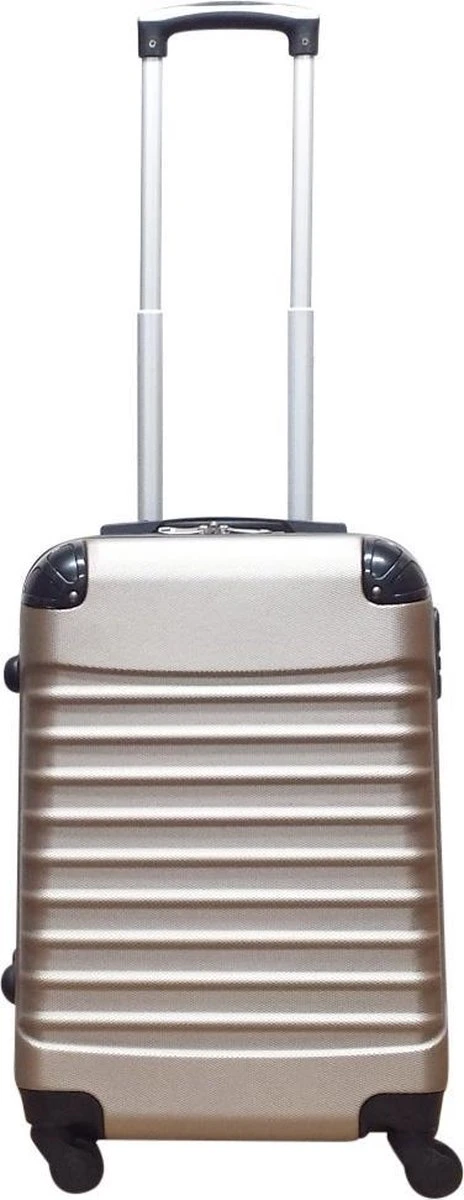 Castillo Quadrant 2 Delige ABS Kofferset (XL + S) - Champagne 8 Castillo Quadrant 2 Delige ABS Kofferset (XL + S) - Champagne - Afbeelding 6