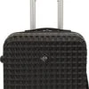 SB Travelbags Handbagage Koffer 55cm 4 Wielen Trolley - Zwart -Koffer Winkel 465x1200 4