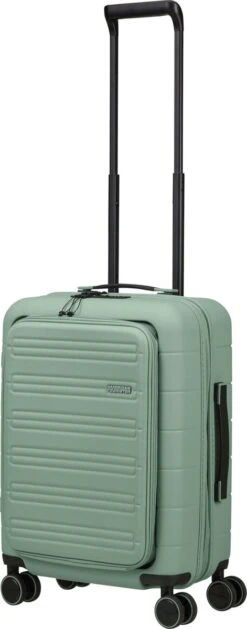 American Tourister Reiskoffer Met Laptopvak - Novastream Spinner 55/20 Tsa (Handbagage) Nomad Green 19 American Tourister Reiskoffer Met Laptopvak - Novastream Spinner 55/20 Tsa (Handbagage) Nomad Green -Koffer Winkel 471x1200 6