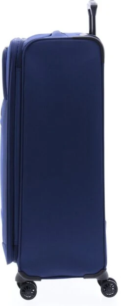 Gladiator Siroco L Grote Koffer 78 Cm - 115 Liter - Expandable - TSA Slot - Blauw -Koffer Winkel 474x1200 3
