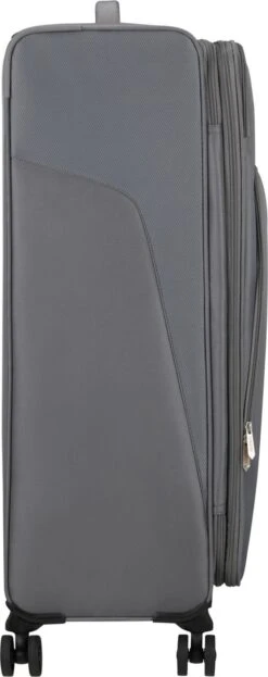 American Tourister Reiskoffer - Summerfunk Spinner 79cm - Titanium Grey -Koffer Winkel 476x1200 1