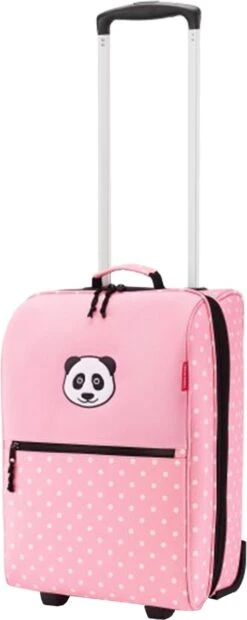 Reisenthel Trolley XS Kids Reiskoffer Kind - 12L - Panda Dots Pink Roze -Koffer Winkel 478x1200 1