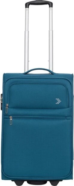 Travelbags Handbagage Zachte Koffer / Trolley / Reiskoffer - The Base - 55 Cm - Groen -Koffer Winkel 478x1200 2