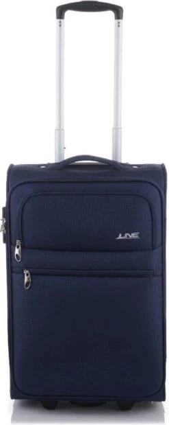 Line Brick Cabin Trolley 2 Wheel 55 Dark Navy -Koffer Winkel 479x1200