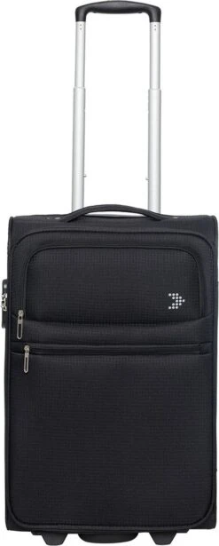 Travelbags Handbagage Zachte Koffer / Trolley / Reiskoffer - The Base - 55 Cm - Zwart 29 Travelbags Handbagage Zachte Koffer / Trolley / Reiskoffer - The Base - 55 Cm - Zwart -Koffer Winkel 482x1200 2