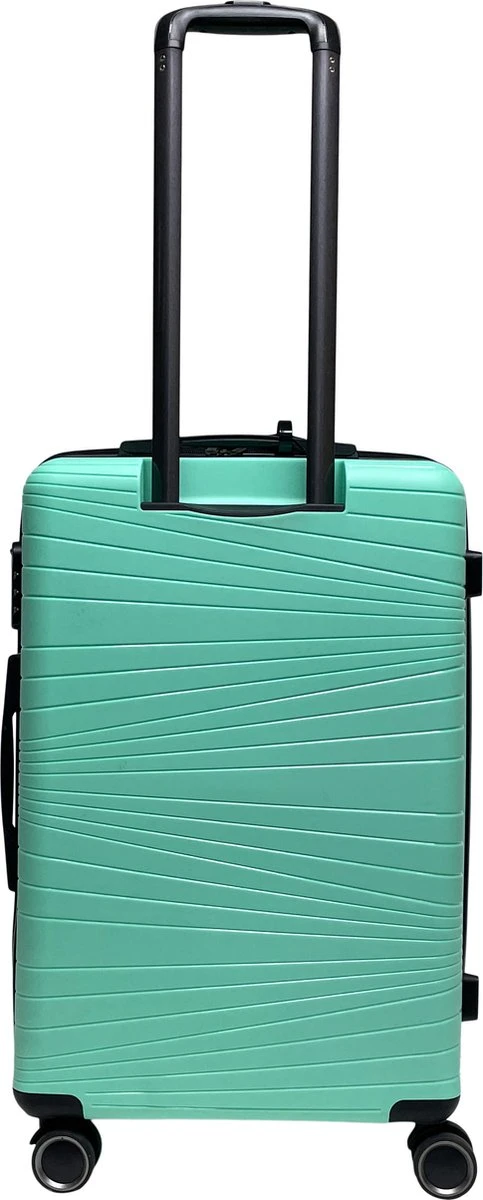 Benzi Barco Middelgrote Koffer - 65 Cm - 65 Liter - Mintgroen 5 Benzi Barco Middelgrote Koffer - 65 Cm - 65 Liter - Mintgroen - Afbeelding 3