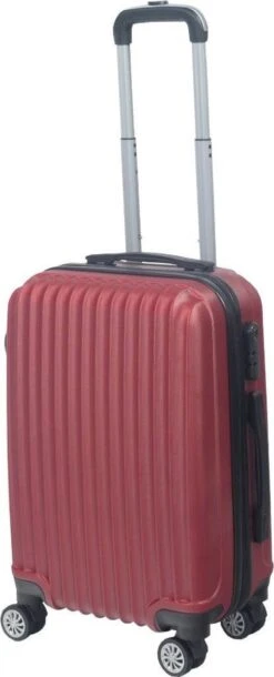 Handbagage Koffer 55cm Rood 4 Wielen Trolley Met Pin Slot -Koffer Winkel 486x1200 2
