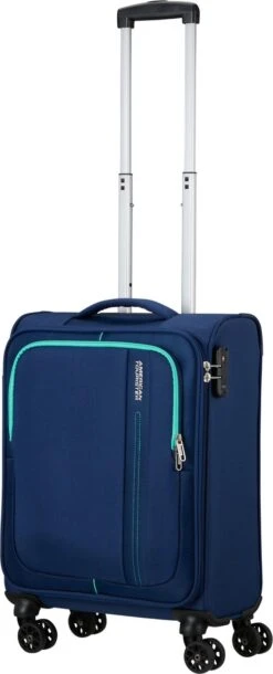 American Tourister Reiskoffer - Sea Seeker Spinner 55cm (Handbagage)- Combat Navy -Koffer Winkel 486x1200 3