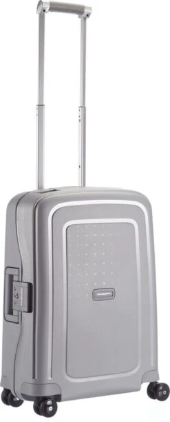 Samsonite Reiskoffer - S'CURE SPINNER 55/20 (Handbagage) Zilverkleurig -Koffer Winkel 486x1200 4