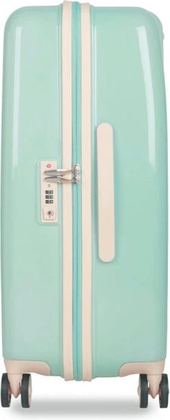 SUITSUIT - Fabulous Fifties - Luminous Mint - Reiskoffer (66 Cm) 34 SUITSUIT - Fabulous Fifties - Luminous Mint - Reiskoffer (66 Cm) -Koffer Winkel 487x1200 2