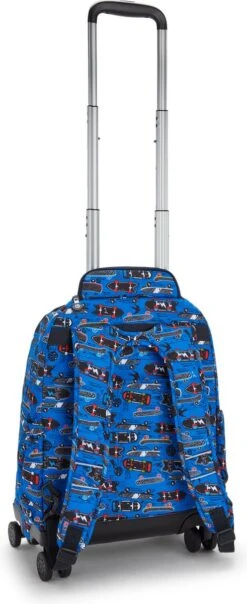 Kipling NEW ZEA Rugzak Met Wielen, 26 Liter, 13 Inch Laptopvak - New Scate Prt S -Koffer Winkel 491x1200