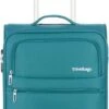 Travelbags Handbagage Zachte Koffer / Trolley / Reiskoffer - The Base - 55 Cm - Groen -Koffer Winkel 494x1200