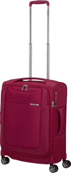 Samsonite Reiskoffer Met Laptopvak - D'Lite Spinner Uitbreidbaar (4 Wielen) 55 Cm Handbagage - Fuchsia - 2 Kg -Koffer Winkel 495x1200