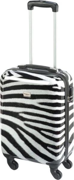Princess Traveller Animal Print - Handbagagekoffer - Zebra - Small - 55cm 12 Princess Traveller Animal Print - Handbagagekoffer - Zebra - Small - 55cm -Koffer Winkel 495x1200 4