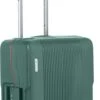 CarryOn Protector Luxe Handbagage Koffer - Trolley 55cm Met TSA-slot En Clipsluiting - Groen
