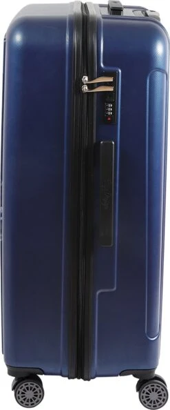 Biggdesign Ocean Reiskoffer - Ruimbagage Koffer - Blauw - Medium -Koffer Winkel 499x1200 2