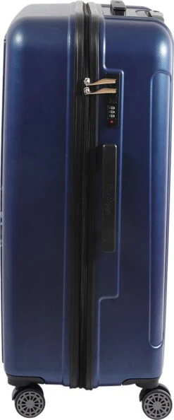 Handbagage Koffer 22"- Reiskoffer Met Wielen - Handbagage Trolley -Harde Reiskoffer- Trolley Met Gevoerde Binnekant- Marineblauw 14 Handbagage Koffer 22"- Reiskoffer Met Wielen - Handbagage Trolley -Harde Reiskoffer- Trolley Met Gevoerde Binnekant- Marineblauw -Koffer Winkel 499x1200 3