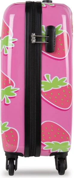 BHPPY - Sweet Strawberry - Handbagage (55 Cm) 9 BHPPY - Sweet Strawberry - Handbagage (55 Cm) -Koffer Winkel 501x1200 1