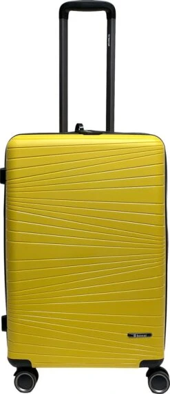 Benzi Barco Middelgrote Koffer - 65 Cm - 65 Liter - Geel 11 Benzi Barco Middelgrote Koffer - 65 Cm - 65 Liter - Geel -Koffer Winkel 517x1200