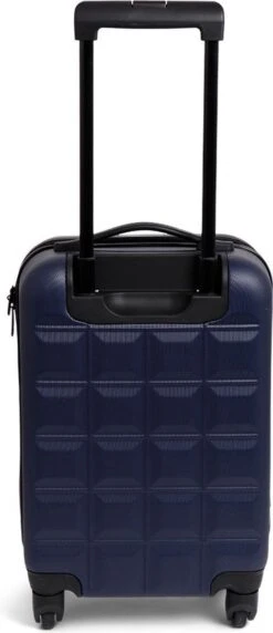 Norlander Squared Handbagagekoffer 37L - Reiskoffer Trolley - ECO Rpet - Blauw -Koffer Winkel 518x1200 1