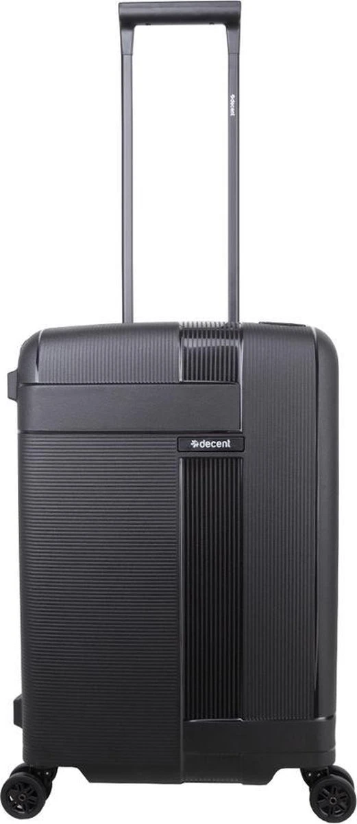 Decent Transit Handbagage Koffer - 55 Cm - Zwart 20 Decent Transit Handbagage Koffer - 55 Cm - Zwart - Afbeelding 18