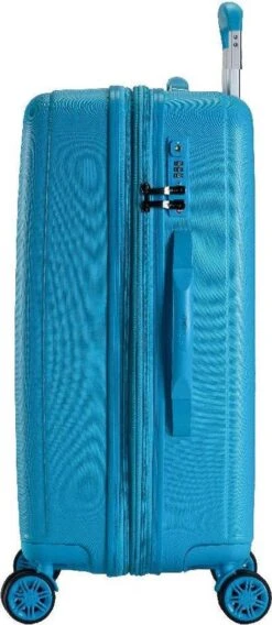 Decent Koffer / Trolley / Reiskoffer - Xx Cm - 120 Liter - Maxi Air - Blauw -Koffer Winkel 522x1200 6