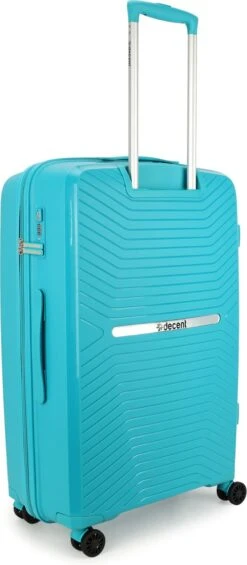 Decent CROSS-ONE PP Trolley 76 Cm - 94 Liter - TSA Slot - Lightblue -Koffer Winkel 525x1200 6