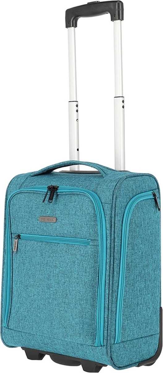 Travelite Handbagage Zachte Koffer / Trolley / Reiskoffer - Cabin - 43 Cm - Blauw 6 Travelite Handbagage Zachte Koffer / Trolley / Reiskoffer - Cabin - 43 Cm - Blauw - Afbeelding 4