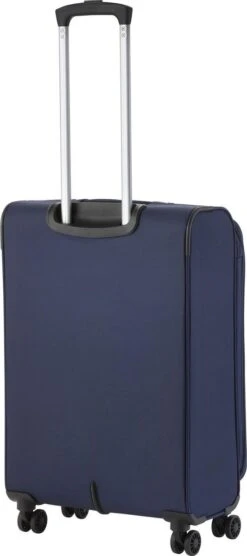 Travelz Softspinner TSA Reiskoffer 67cm - Zachte Reiskoffer Met Expander - Blauw -Koffer Winkel 533x1200 4