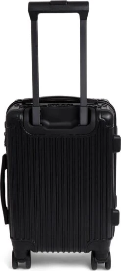 Norländer Lux Traveler Reiskoffer - Handbagage Koffer - 53 X 33 X 21 Cm - Zwart 9 Norländer Lux Traveler Reiskoffer - Handbagage Koffer - 53 X 33 X 21 Cm - Zwart -Koffer Winkel 535x1200 3