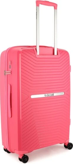 Decent CROSS-ONE PP Trolley 76 Cm - 94 Liter - TSA Slot - Pink -Koffer Winkel 539x1200 5