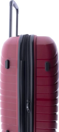 Gladiator Kick-Off Middelgrote Koffer Expandable - 67 Cm - 72/90 Liter - Eco Friendly Recyclebaar PP - Rood -Koffer Winkel 540x1200 4