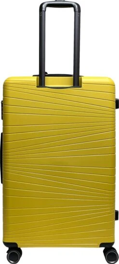 Benzi Barco Grote Koffer - 75 Cm - 95 Liter - Geel -Koffer Winkel 543x1200 2