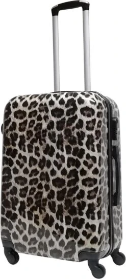 Castillo Leopard III Medium Koffer - 65 Cm - Leopard