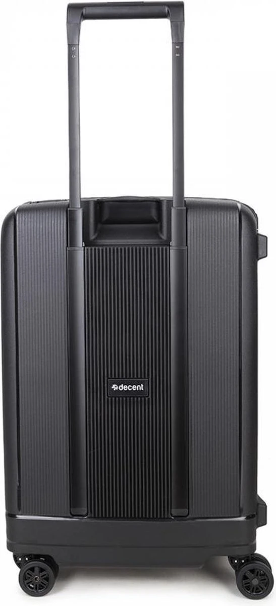 Decent Transit Handbagage Koffer - 55 Cm - Zwart 9 Decent Transit Handbagage Koffer - 55 Cm - Zwart - Afbeelding 7