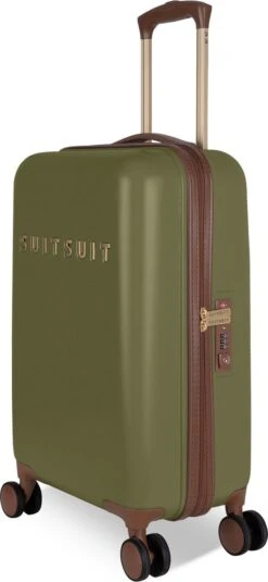 SUITSUIT - Fab Seventies - Martini Olive - Handbagage (55 Cm) -Koffer Winkel 554x1200 2
