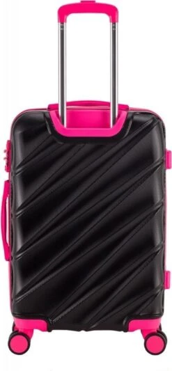 Decent Lumi Fix Handbagage Koffer - 55 Cm - Black/Pink 15 Decent Lumi Fix Handbagage Koffer - 55 Cm - Black/Pink -Koffer Winkel 556x1200 1