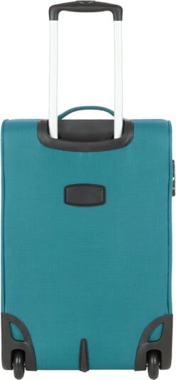 Travelbags Handbagage Zachte Koffer / Trolley / Reiskoffer - The Base - 55 Cm - Groen -Koffer Winkel 556x1200 2