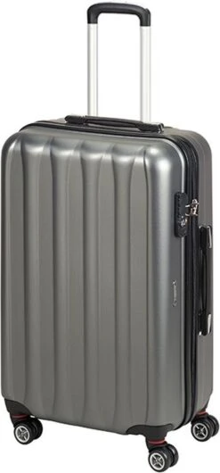 Princess Traveller Hollywood - Reiskoffer - Antraciet - M - 68cm -Koffer Winkel 559x1200 7