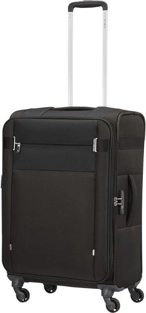 Samsonite Reiskoffer - Citybeat Spinner 66/24 Uitbreidbaar (Medium) Black 9 Samsonite Reiskoffer - Citybeat Spinner 66/24 Uitbreidbaar (Medium) Black - Afbeelding 7