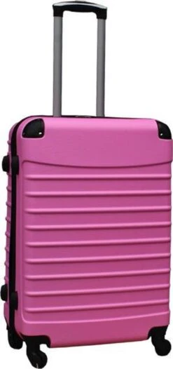 Travelerz Kofferset 3 Delig Met Wielen En Cijferslot - Handbagage Koffers - ABS - Licht Roze 12 Travelerz Kofferset 3 Delig Met Wielen En Cijferslot - Handbagage Koffers - ABS - Licht Roze -Koffer Winkel 563x1200 10