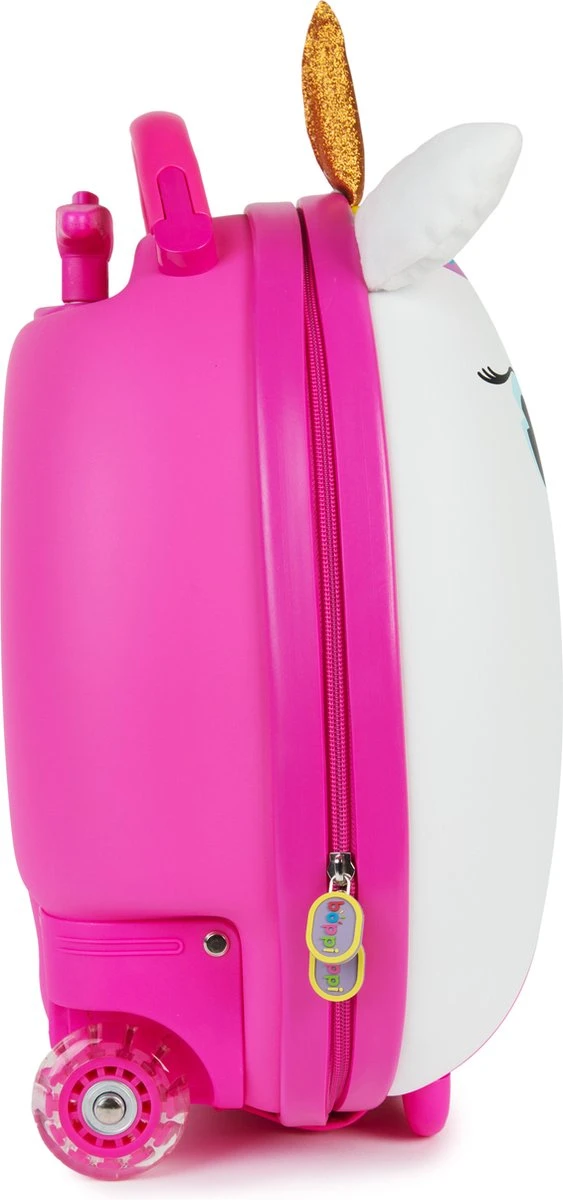 Boppi - Kindertrolley - Eenhoorn - Handbagage - Lichtgewicht - Duurzaam - 17L 5 Boppi - Kindertrolley - Eenhoorn - Handbagage - Lichtgewicht - Duurzaam - 17L - Afbeelding 3