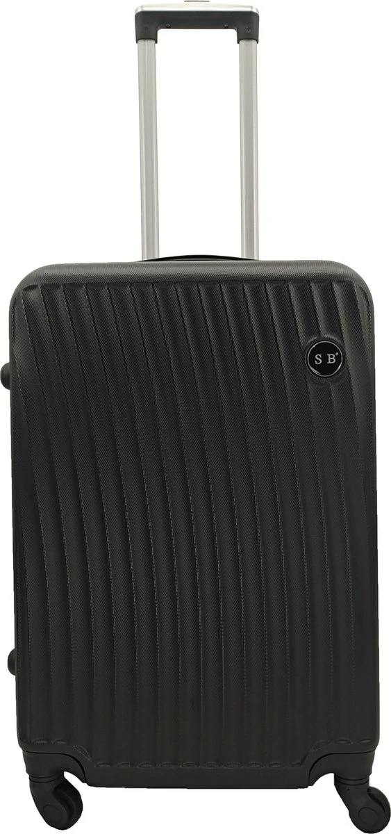 SB Travelbags Kofferset - 2 Delige -Zwart - 65cm/55cm 4 SB Travelbags Kofferset - 2 Delige -Zwart - 65cm/55cm - Afbeelding 2