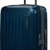 Samsonite Reiskoffer - Nuon Spinner 69/25 Exp (Medium) Metallic Dark Blue -Koffer Winkel 565x1200 15