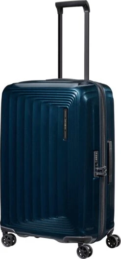 Samsonite Reiskoffer - Nuon Spinner 69/25 Exp (Medium) Metallic Dark Blue