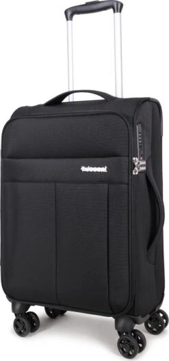 Decent D-Upright Handbagage Koffer - 55 Cm - TSA Slot - Zwart -Koffer Winkel 565x1200 5