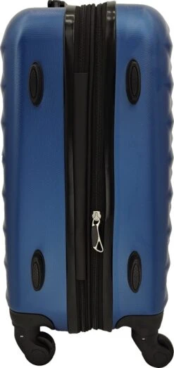 SB Travelbags 'Expandable' Bagage Koffer 65cm- Blauw -Koffer Winkel 567x1200 8