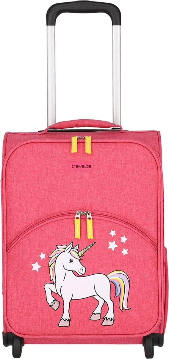 Travelite Handbagage Zachte Koffer / Trolley / Reiskoffer - Youngster - 44 Cm - Roze 3 Travelite Handbagage Zachte Koffer / Trolley / Reiskoffer - Youngster - 44 Cm - Roze